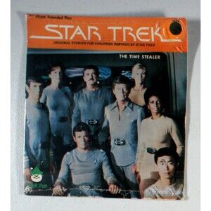 Star Trek: The Time Stealer (7") (1979) [SEALED] Vinyl 45 • Peter Pan Records